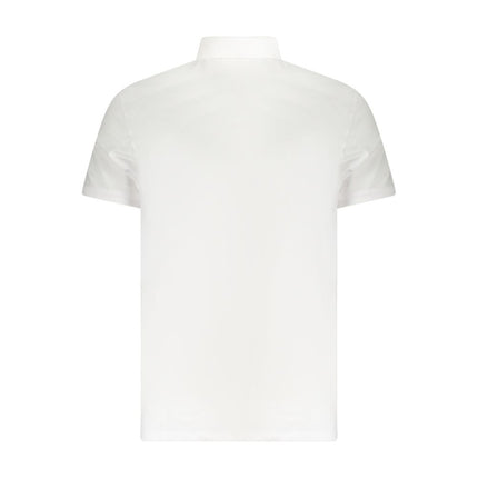 White Cotton Men Polo
