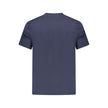 Blue Cotton Men's T-Shirt