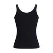 Black Cotton T-Shirt