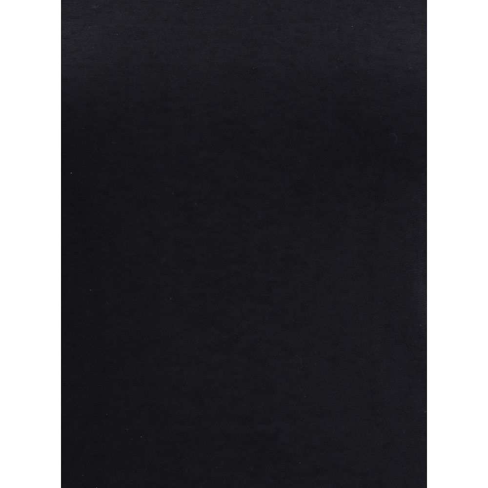 Black Cotton T-Shirt