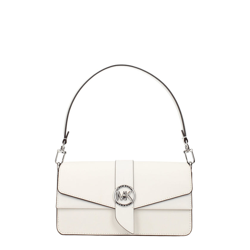 White Leather Handbag
