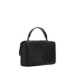 Black Calf Leather Bos Taurus Handbag