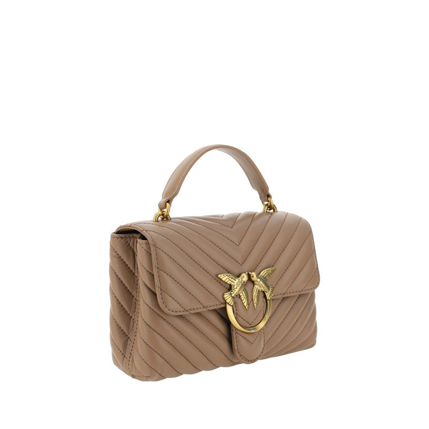Brown Calf Leather Bos Taurus Handbag