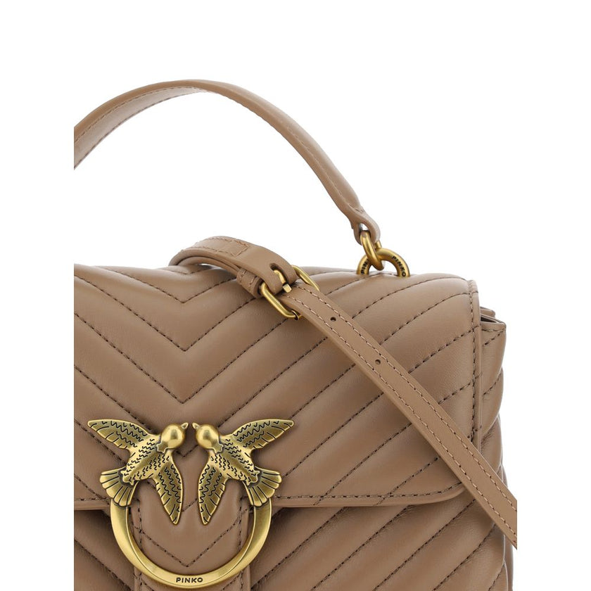 Brown Calf Leather Bos Taurus Handbag
