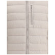 Beige Polyamide Full-Length Jacket