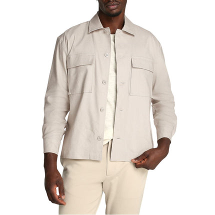 Beige Lyocell Coat