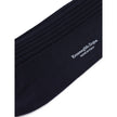 Navy Blue Wool Socks