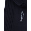 Navy Blue Wool Socks