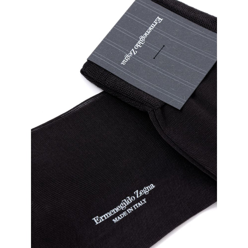 Gray Cotton Socks