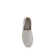 Gray Calf Leather Bos Taurus Low Top Sneakers