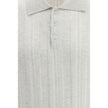 Gray Cotton Polo Shirt