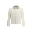 White Cotton Denim Jacket