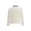 White Cotton Denim Jacket