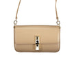Beige Leather Women Bag